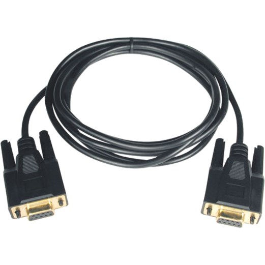 Tripp Lite by Eaton Null Modem Serial DB9 Serial Cable (DB9 F/F), 10 ft. (3.05 m)