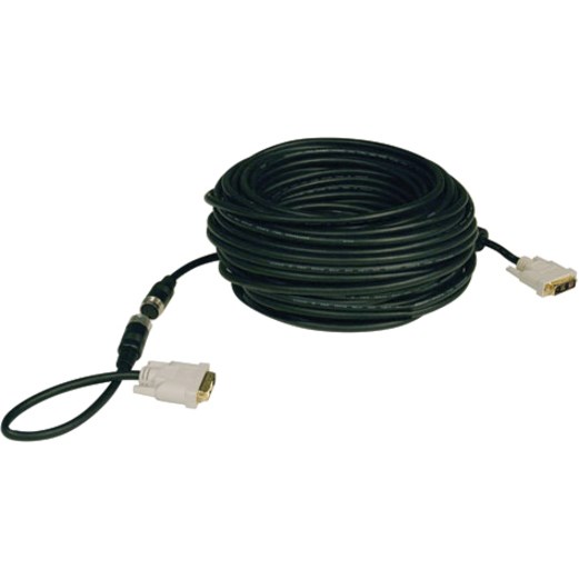 Tripp Lite by Eaton 50ft DVI Single Link Digital TMDS Monitor Easy Pull Cable M/M