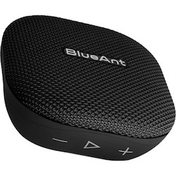 BlueAnt X0 Portable Bluetooth Speaker System - 6 W RMS - Google Assistant, Siri Supported - Black