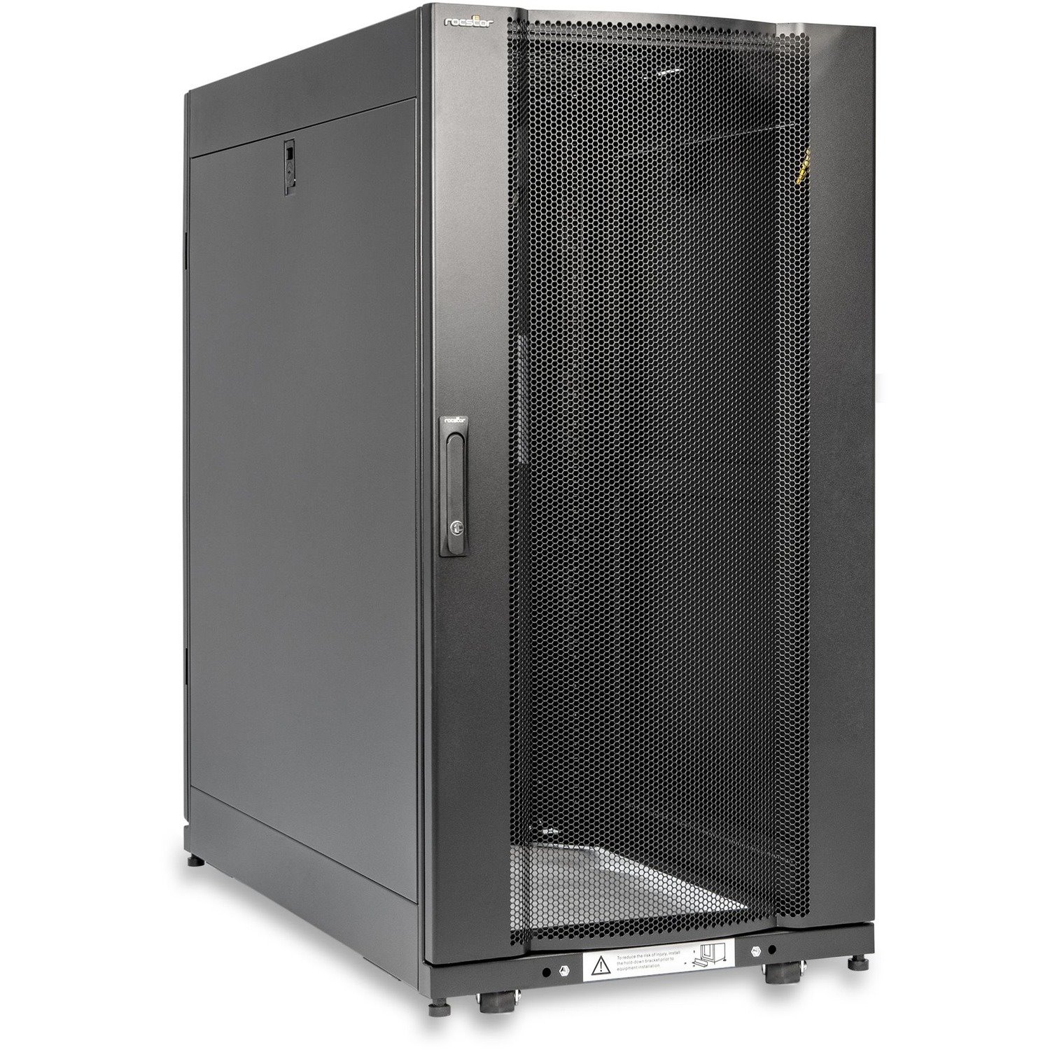 Rocstor SolidRack R3104 Server Rack Cabinet - 19 in. Deep Enclosure - 24U