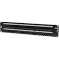 Tripp Lite by Eaton 48-Port 2U Rack-Mount Cat5e 110 Patch Panel, 568B, RJ45 Ethernet, TAA