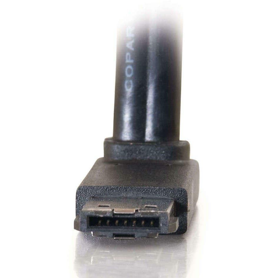 C2G 1m 90&deg; to 90&deg; External Serial ATA Cable