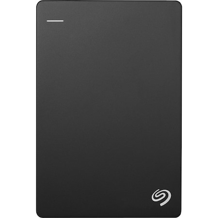 Seagate Backup Plus Slim STHN1000400 1 TB Portable Hard Drive - External - Black