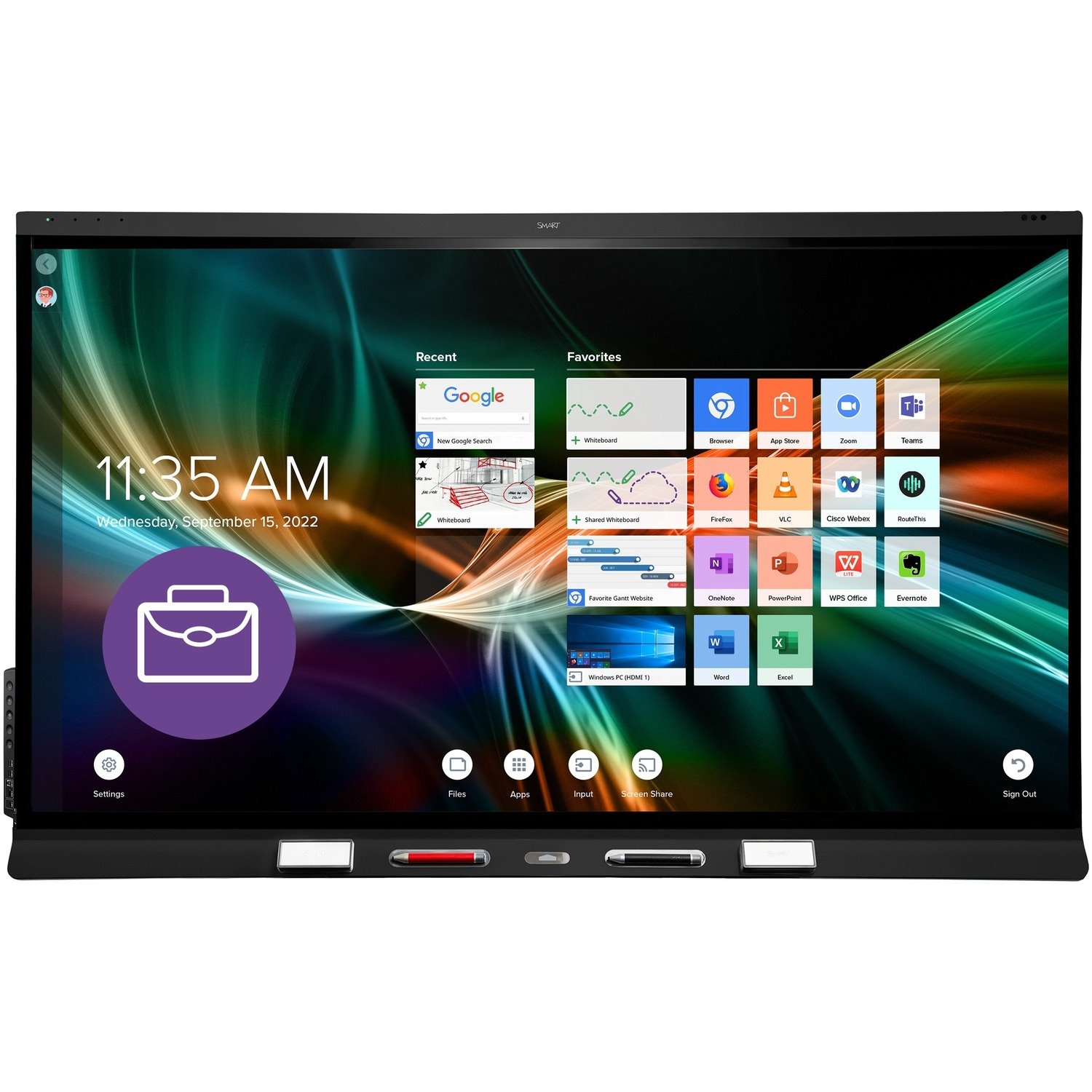 Smart 6075S-V3 Pro Interactive Display with iQ