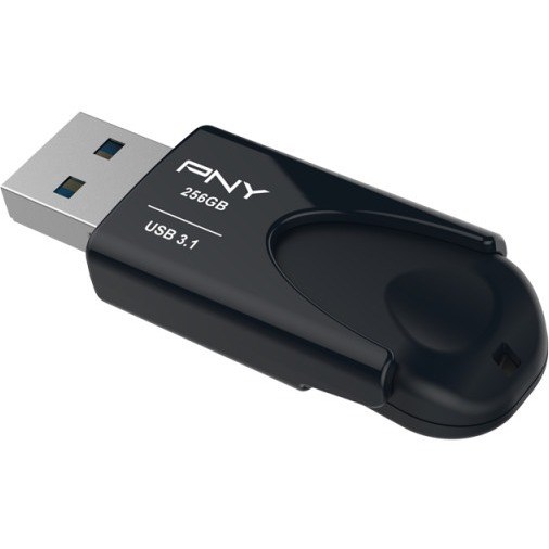 PNY Attach&eacute; 4 3.1 256 GB USB 3.1 Type A Flash Drive - Black