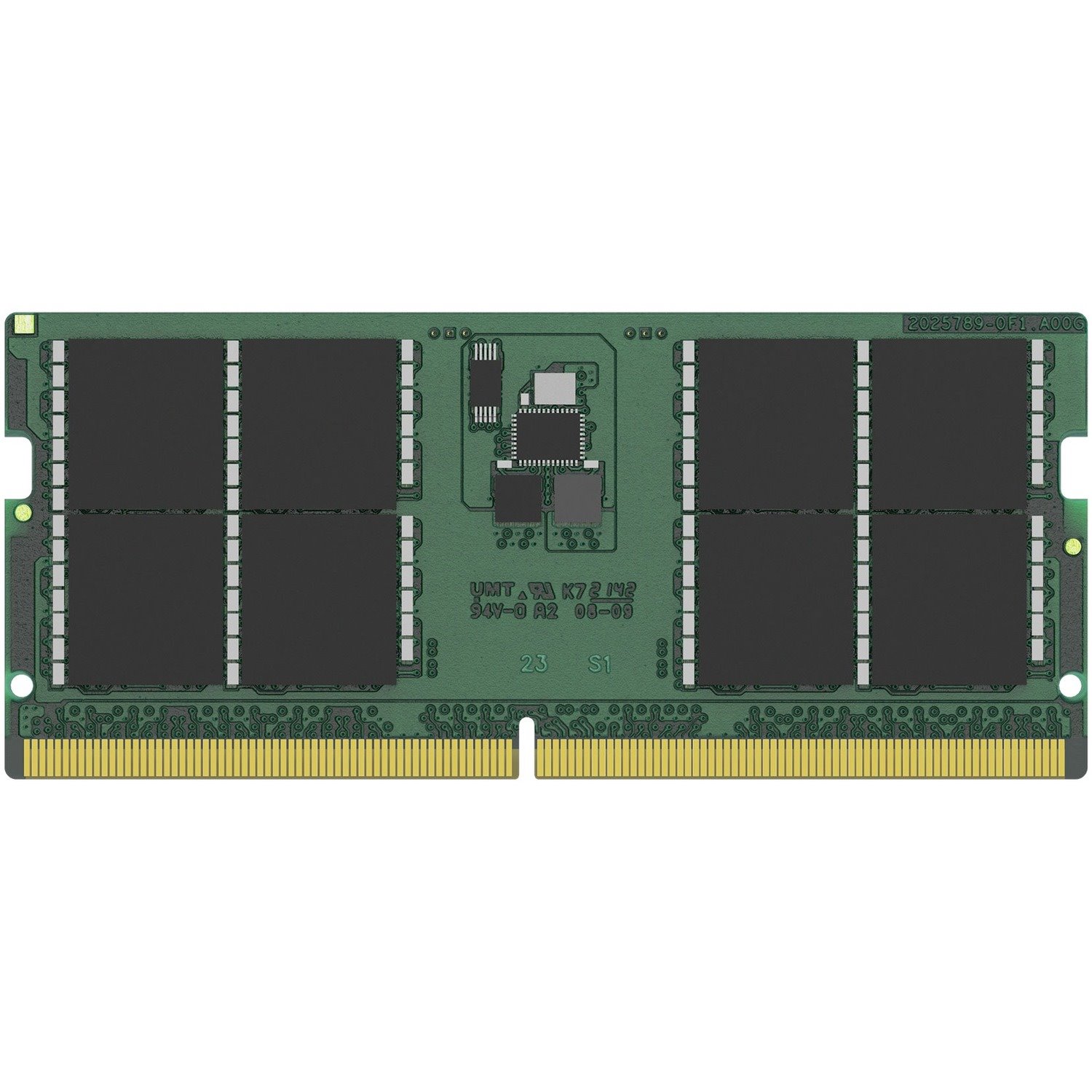Kingston RAM Module for Notebook, Workstation - 32 GB (1 x 32GB) - DDR5-4800/PC5-38400 DDR5 SDRAM - 4800000 MHz Dual-rank Memory - CL40 - 1.10 V