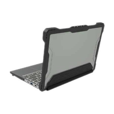 Extreme Shell-S for HP G5 Chromebook Clamshell 14" (Black/Clear)