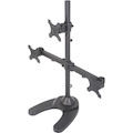 Vivo Triple LCD Monitor Desk Stand/Mount Free Standing Adjustable 3 Screens up to 24"