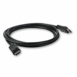 Belkin DisplayPort to DisplayPort Cable w/ Latches - DisplayPort 1.2 - 4K - 3m/9.9ft - M/M - Black