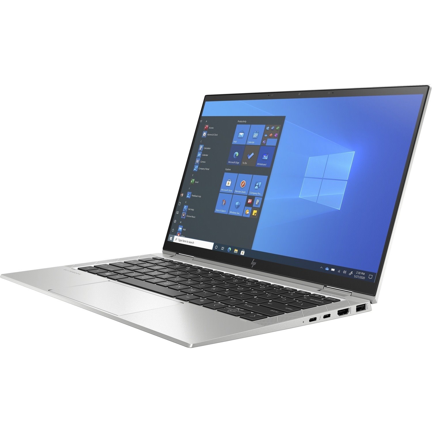 HP EliteBook x360 1030 G8 13.3" Touchscreen Convertible 2 in 1 Notebook - Full HD - 1920 x 1080 - Intel Core i5 11th Gen i5-1135G7 Quad-core (4 Core) 2.40 GHz - 16 GB Total RAM - 256 GB SSD