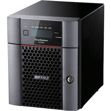 BUFFALO TeraStation 5420 4-Bay 40TB (2x20TB) Business Desktop NAS Storage Hard Drives Included