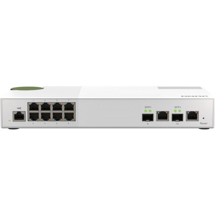 QNAP QSW QSW-M2108-2C 10 Ports Manageable Ethernet Switch