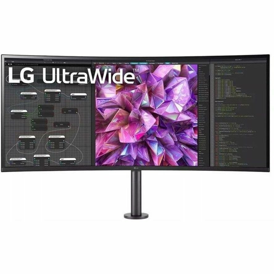 LG Ultrawide 38WQ88C-W 38" Class UW-QHD+ Curved Screen LCD Monitor - 21:9
