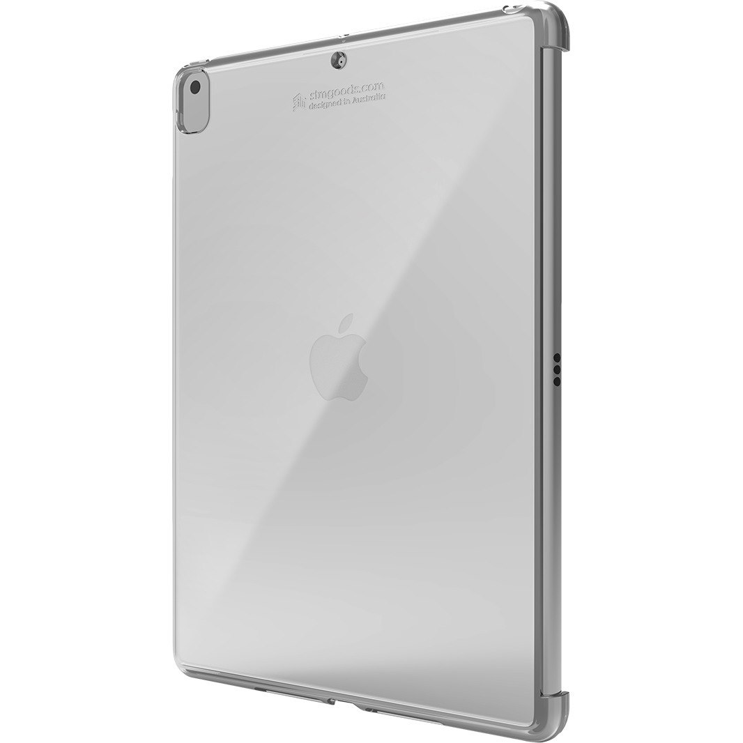 STM Goods Half Shell Case for Apple iPad (7th Generation), iPad (8th Generation), iPad (9th Generation) Tablet - Translucent