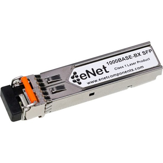 ENET Ruckus (Formerly Brocade) Compatible E1MG-BXD TAA Compliant Functionally Identical 1000BASE-BX-D SFP Bi-Di Tx1490nm/Rx1310nm Simplex LC Connector