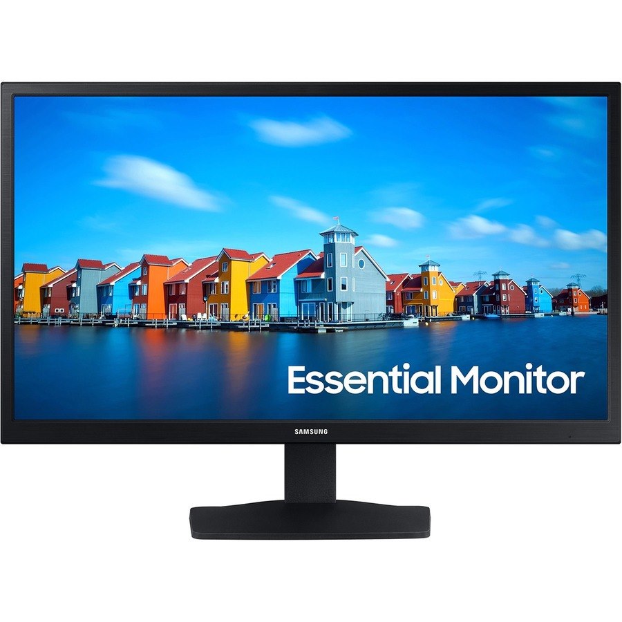 Samsung Essential S24A338NHN 24" Class Full HD LCD Monitor - 16:9 - Black
