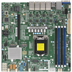 Supermicro X11SCM-LN8F Server Motherboard - Intel C246 Chipset - Socket H4 LGA-1151 - Micro ATX