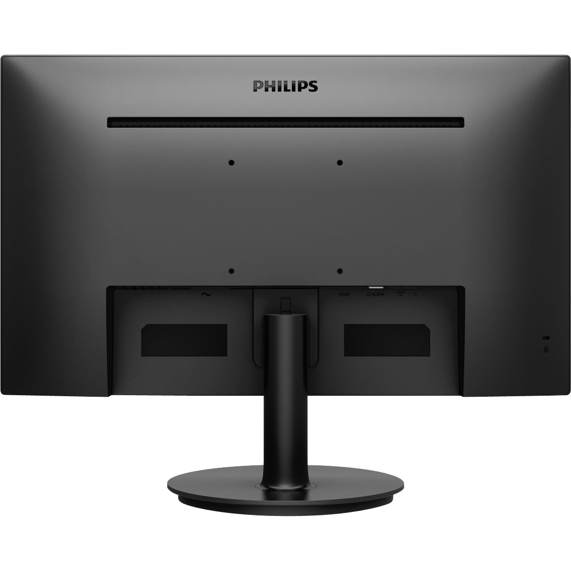 Philips 241V8LA 24" Class Full HD LCD Monitor - 16:9 - Textured Black