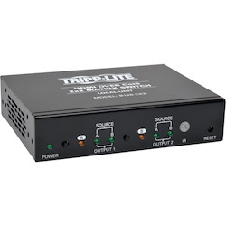 Tripp Lite by Eaton HDMI over Cat5 Cat6 2x2 Matrix Video Extender Switch HDMI RJ45 F/F TAA