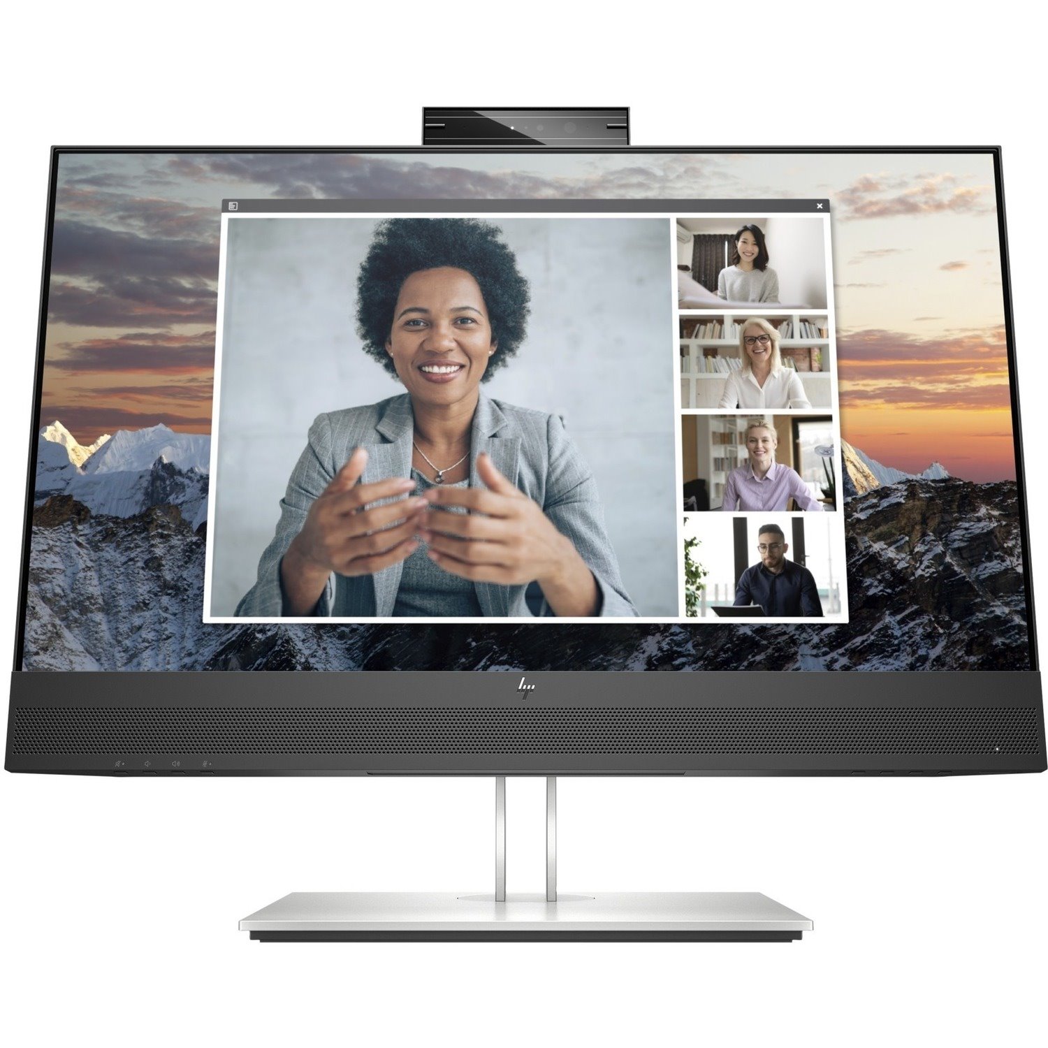 HP E24m 60.5 cm (23.8") Full HD Edge LED LCD Monitor - 16:9 - Silver Black