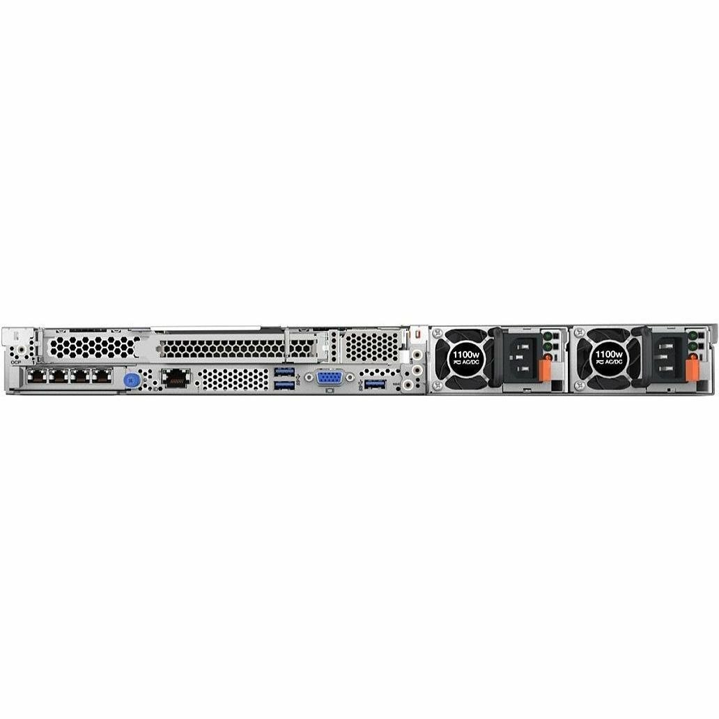 Lenovo ThinkSystem SR645 7D2X1007NA 1U Rack Server - 1 x AMD EPYC 7643 2.30 GHz - 32 GB RAM - 1.92 TB SSD - (1 x 1.92TB) SSD Configuration - 12Gb/s SAS Controller