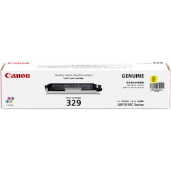 Canon CART329Y Original Laser Toner Cartridge - Yellow Pack