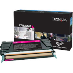 Lexmark Standard Yield Laser Toner Cartridge - Magenta - 1 Pack