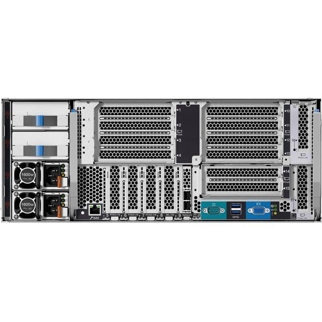 Lenovo ThinkSystem SR950 7X12A02XNA 4U Rack Server - 8 x Intel Xeon Platinum 8260 2.40 GHz - 256 GB RAM - 12Gb/s SAS, Serial ATA/600 Controller