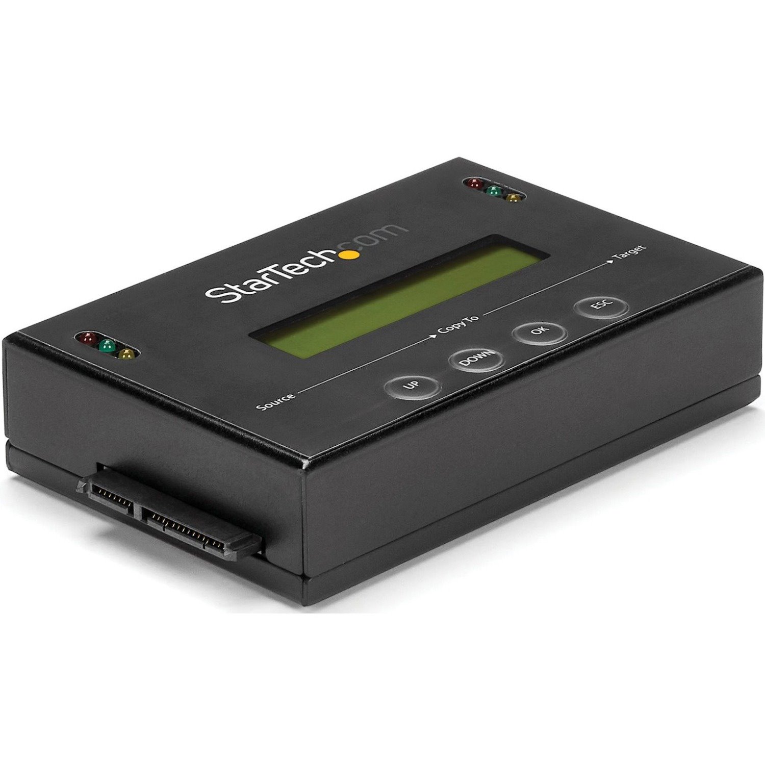 StarTech.com 1:1 Standalone Hard Drive Duplicator & Eraser, SATA HDD / SSD Disk Cloner / Copier / Wiper / Sanitizer, TAA Compliant