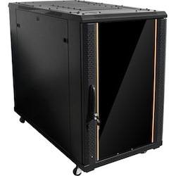 Claytek 18U 1000mm Depth Rack-mount Server Cabinet with 2U Cable Management