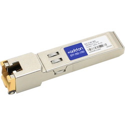 AddOn 5-Pack of Cisco GLC-T Compatible TAA Compliant 10/100/1000Base-TX SFP Transceiver (Copper, 100m, RJ-45)