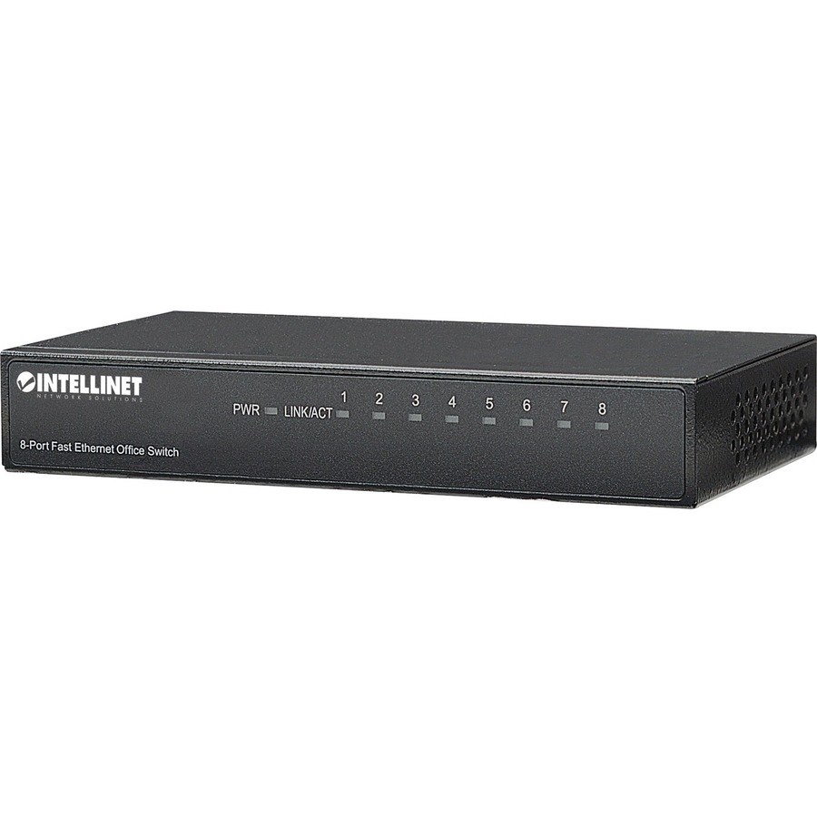 Intellinet 8-Port Fast Ethernet Office Switch