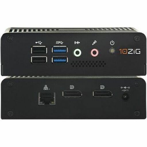 10ZiG 4648q 4648QC-2800 Ultra Compact Zero Client - 1 x Intel Atom x5 E8000 Quad-core (4 Core) 1.04 GHz - Black - TAA Compliant