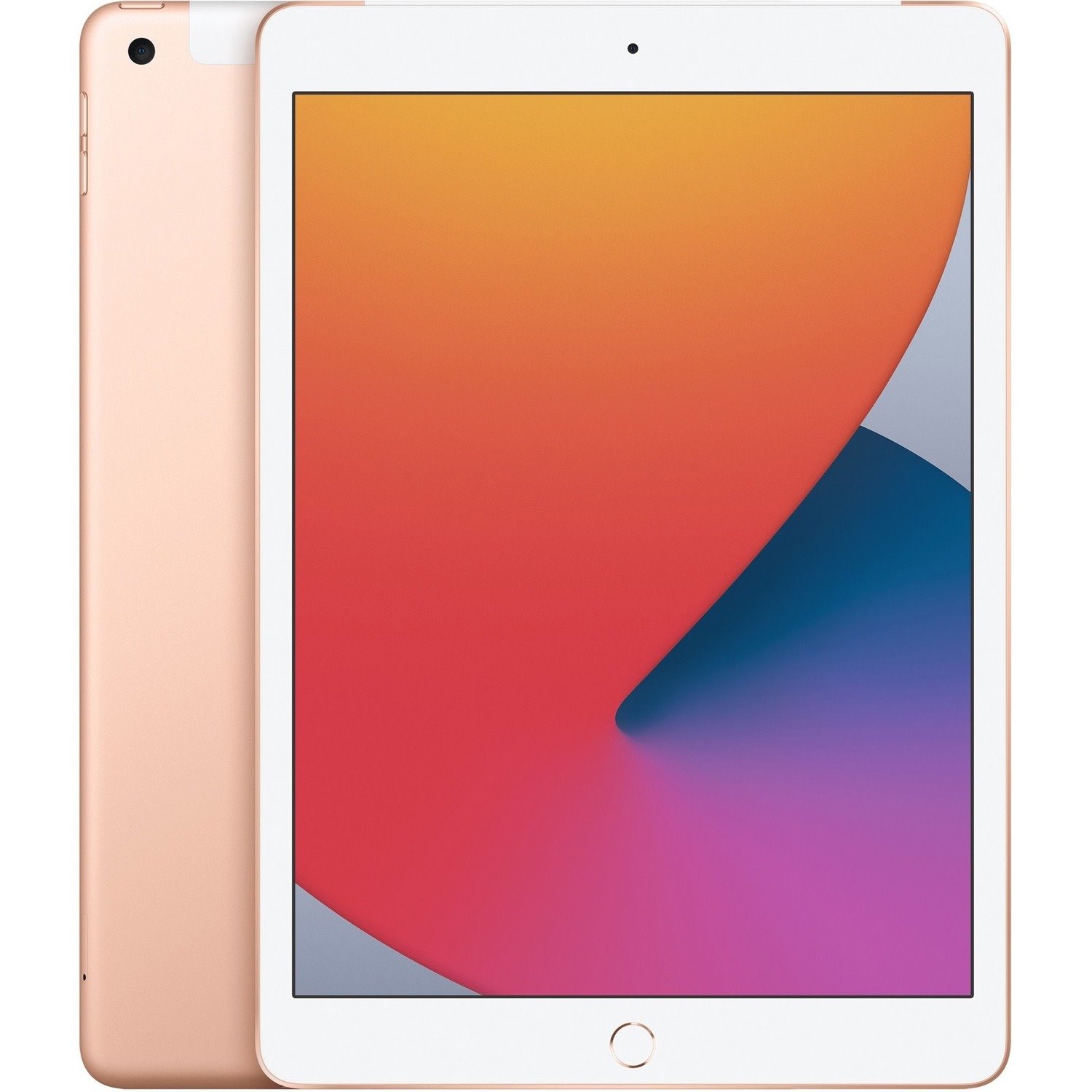 Apple iPad (8th Generation) Tablet - 10.2" - Quad-core (4 Core) - 3 GB RAM - 32 GB Storage - iPadOS 14 - 4G - Gold