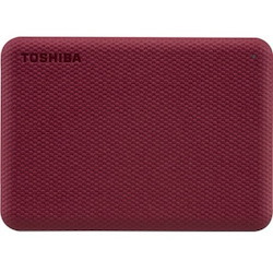 Toshiba Canvio Advance 1 TB Hard Drive - 2.5" External - Red