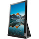 AOC I1601FWUX 16" Class Full HD LCD Monitor - 16:9 - Glossy Piano Black, Silver