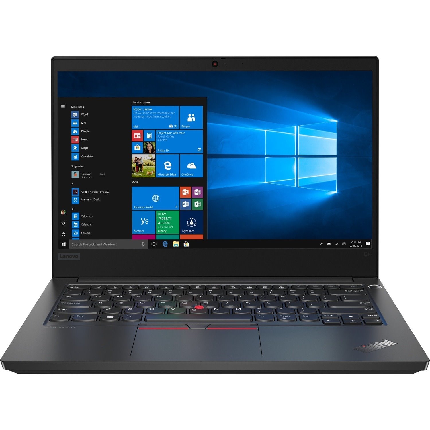 Lenovo ThinkPad E14 Gen 5 21JK0054US 14" Notebook - WUXGA - Intel Core i7 13th Gen i7-1360P - 32 GB - 1 TB SSD - English Keyboard - Graphite