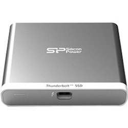 Silicon Power 120 GB Portable Solid State Drive - 2.5" External - Silver