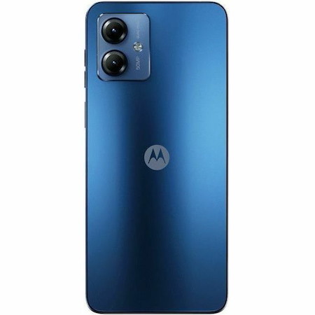 Motorola Mobility moto g14 128 GB Smartphone - 16.5 cm (6.5") LCD Full HD Plus 2400 x 1080 - Octa-core (Cortex A75Dual-core (2 Core) 2 GHz + Cortex A55 Hexa-core (6 Core) 1.80 GHz - 4 GB RAM - Android 13 - 4G - Sky Blue