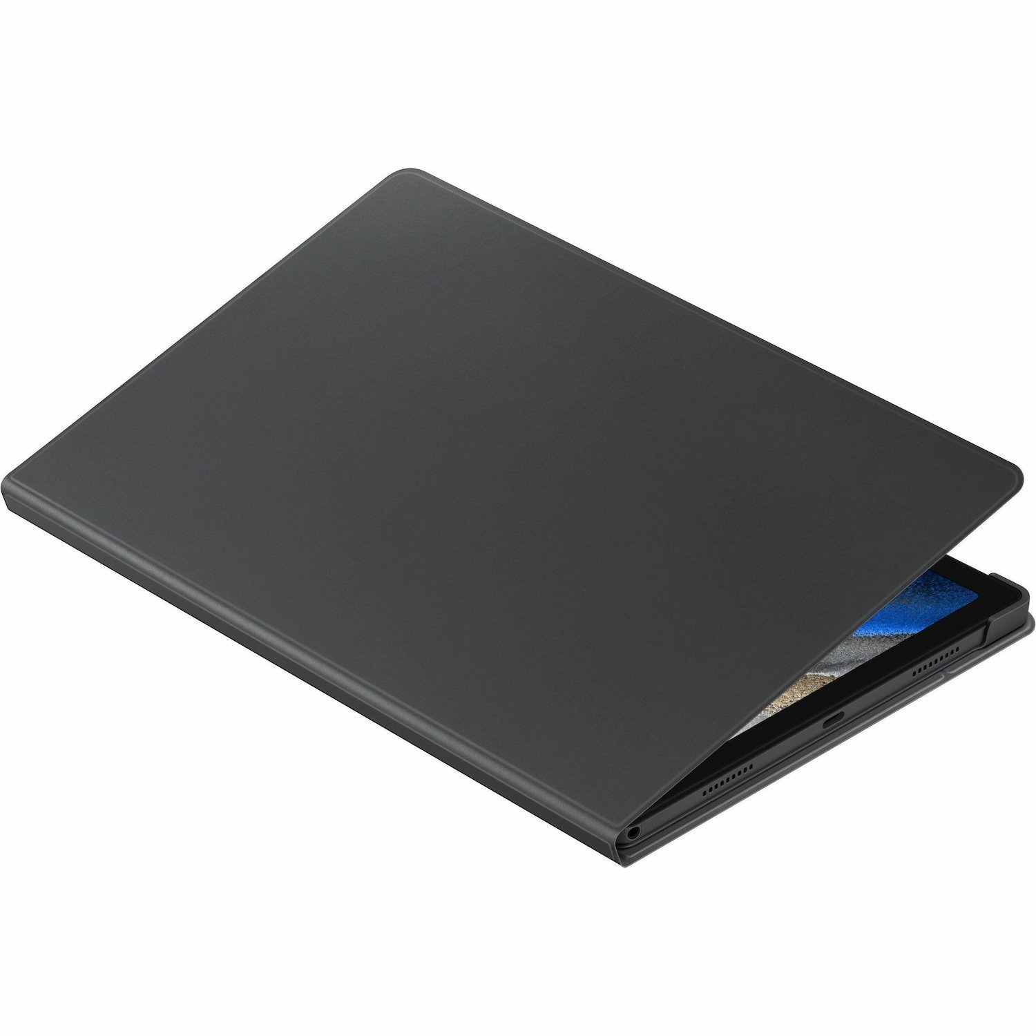 Samsung Carrying Case (Book Fold) Samsung Galaxy Tab A8 Tablet PC - Dark Gray