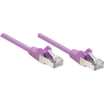 Intellinet 1.5 FT Purple Cat5e Snagless Patch Cable