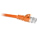 ENET Cat5e Orange 50 Foot Patch Cable with Snagless Molded Boot (UTP) High-Quality Network Patch Cable RJ45 to RJ45 - 50Ft