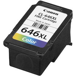 Canon CL-646XL Original High Yield Inkjet Ink Cartridge - Black Pack