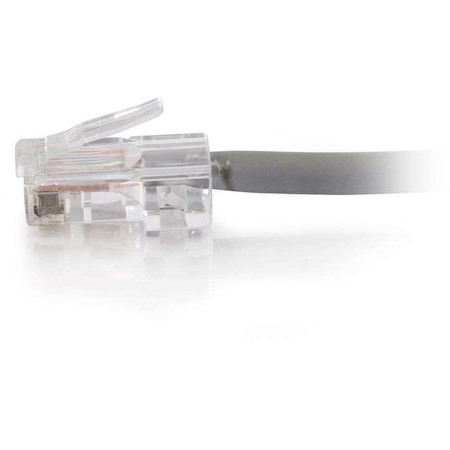 C2G 5ft Cat5e Non-Booted Unshielded (UTP) Network Patch Cable (Plenum Rated) - Gray