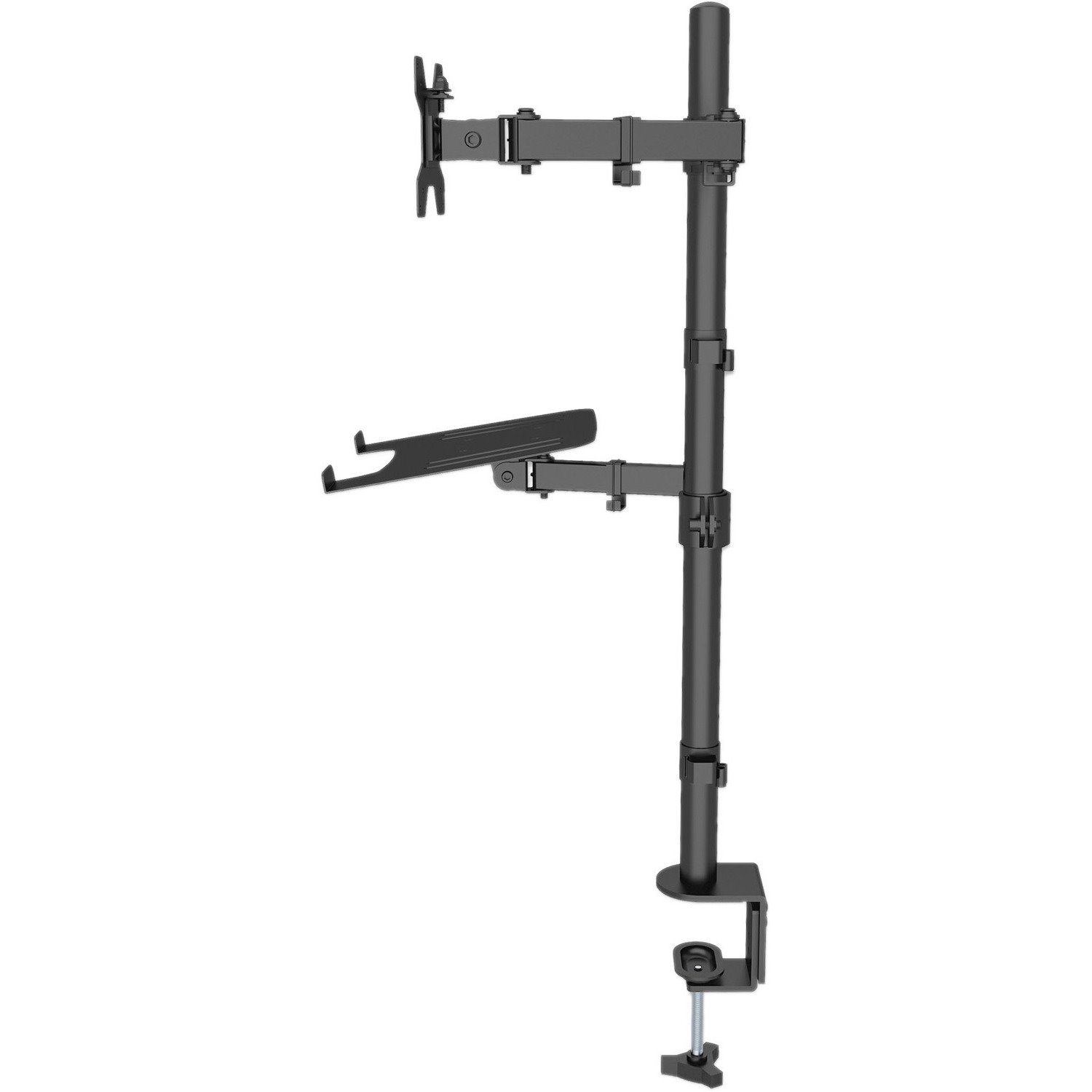 Manhattan Mounting Arm for Notebook, LED Monitor, LCD Monitor, MacBook, Projector - Black