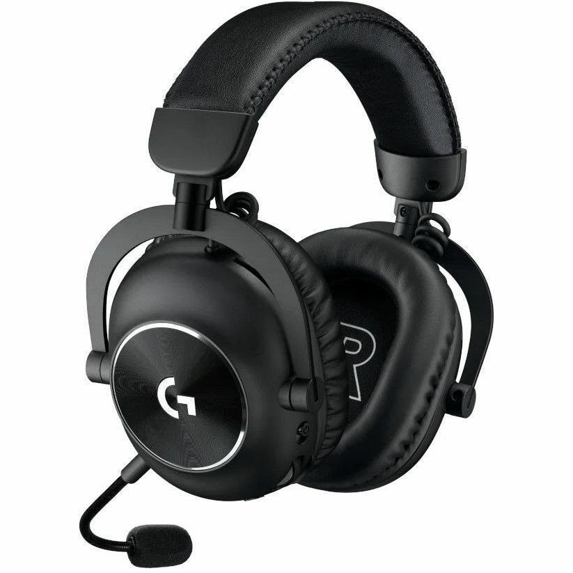 Logitech G LIGHTSPEED Wired/Wireless On-ear, Over-the-head Stereo Gaming Headset - Black