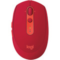 Logitech M585 Mouse - Bluetooth/Radio Frequency - USB - Optical - 5 Button(s) - Ruby
