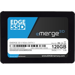 EDGE eMerge 3D-V 120 GB Solid State Drive - 2.5" Internal - SATA (SATA/600) - TAA Compliant