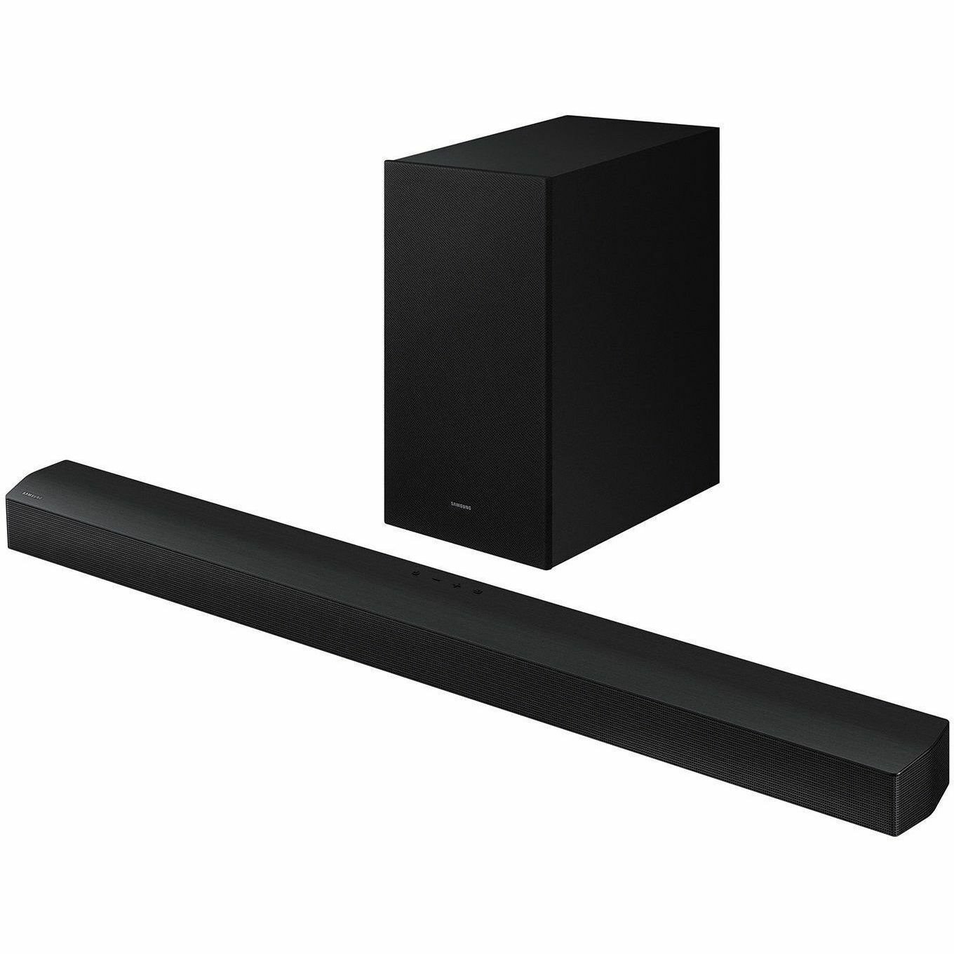 Samsung HW-B550D 3.1 Bluetooth Sound Bar Speaker - 370 W RMS - Black