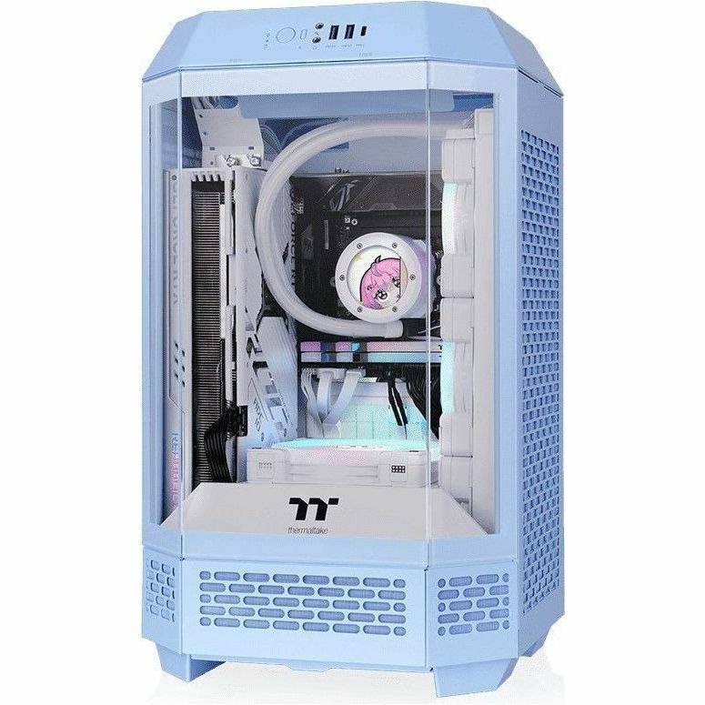 Thermaltake The Tower 250 Hydrangea Blue Mini Tower Chassis